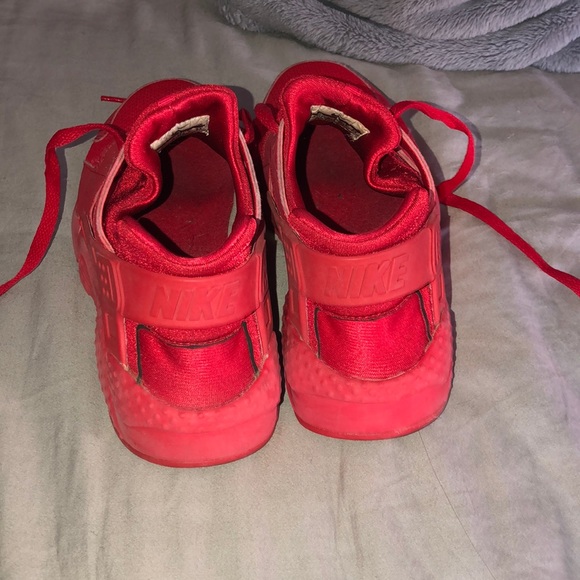 Red Nike Huaraches - Picture 3 of 4